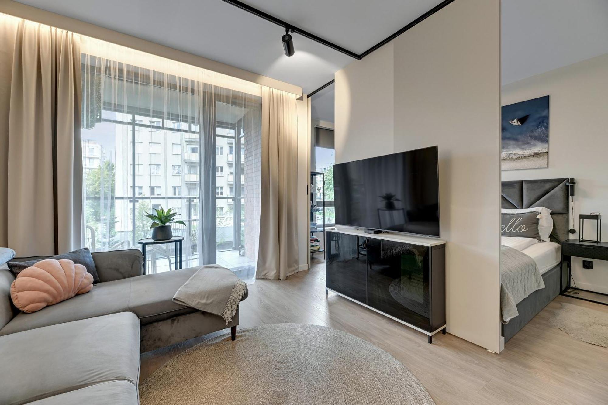 Scala City Center Premium Studios By Lion Apartments กดัญสก์ ภายนอก รูปภาพ