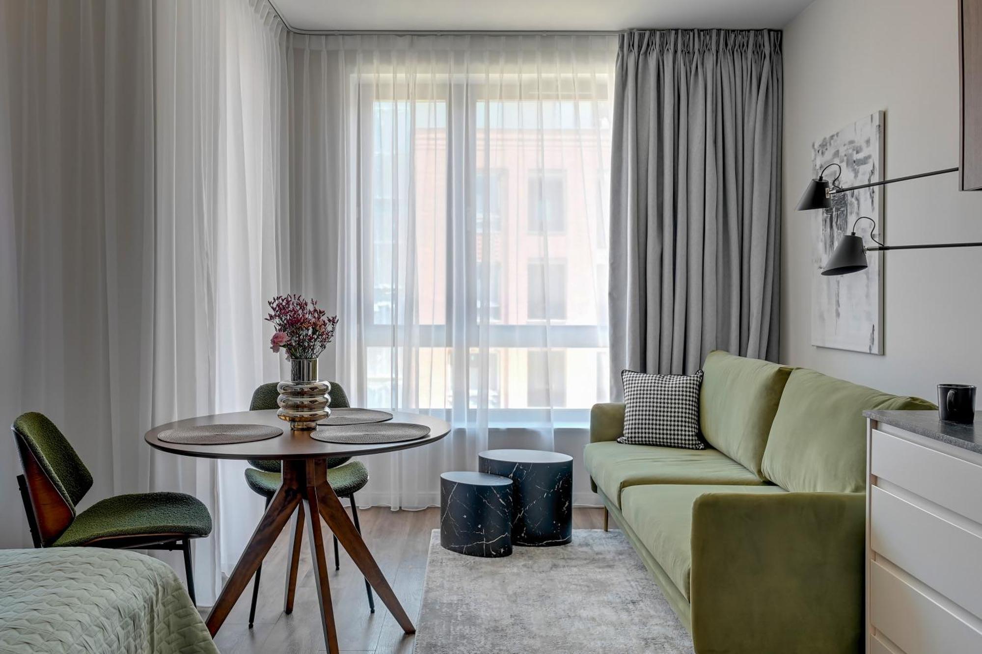 Scala City Center Premium Studios By Lion Apartments กดัญสก์ ภายนอก รูปภาพ