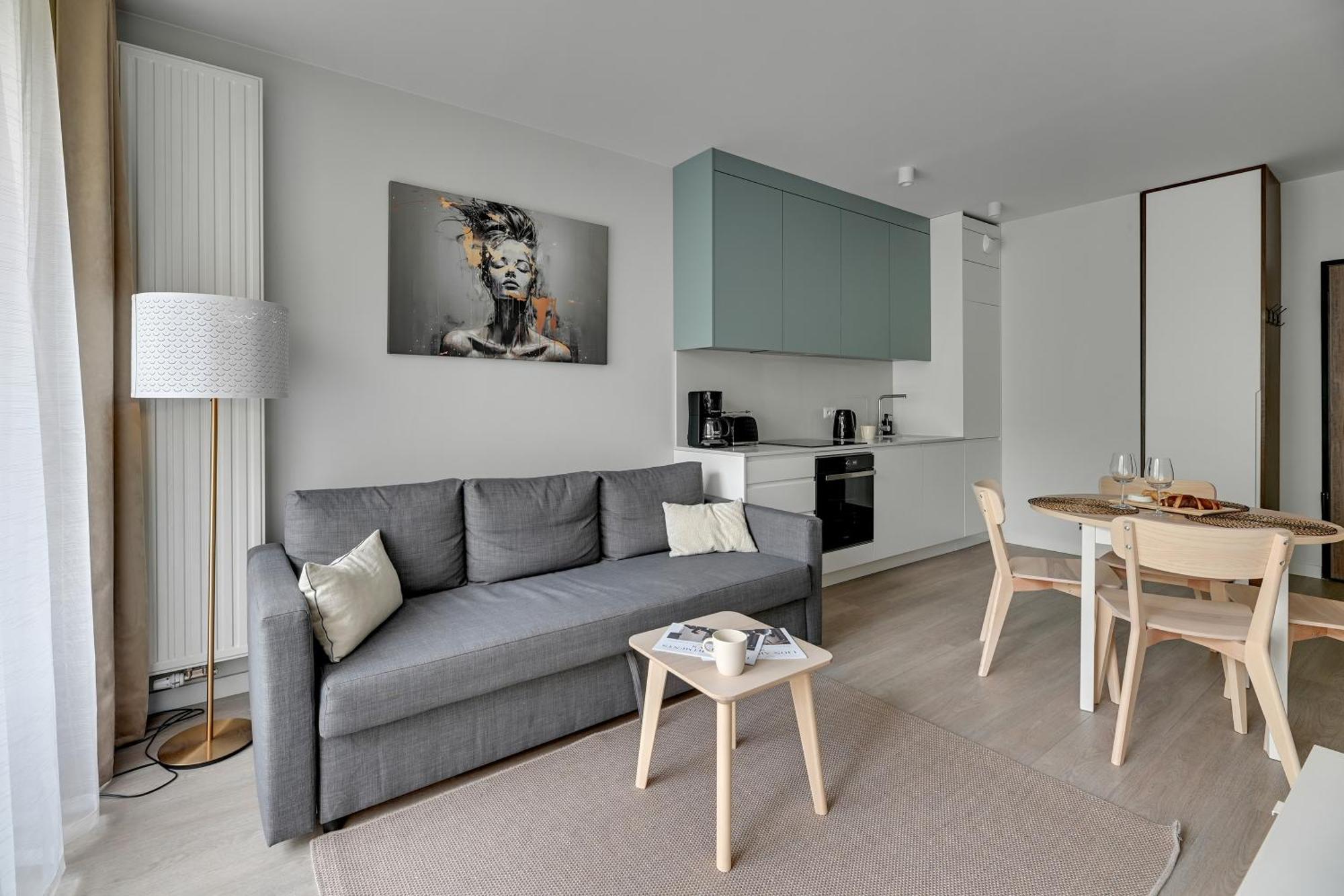 Scala City Center Premium Studios By Lion Apartments กดัญสก์ ภายนอก รูปภาพ